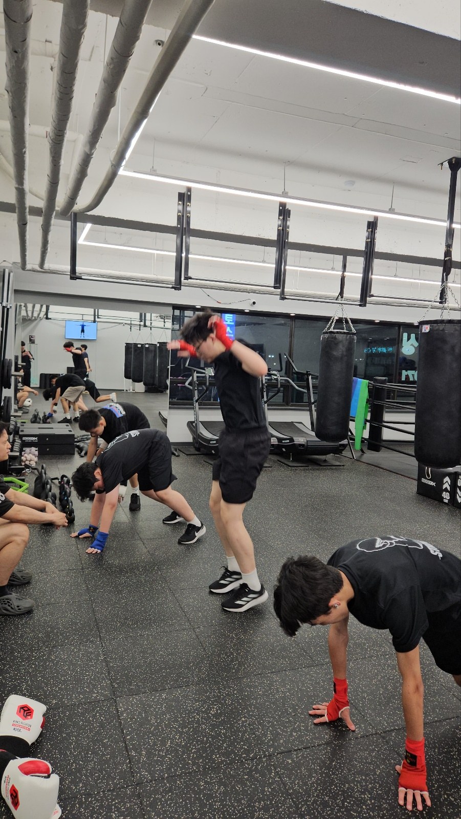 스트롱복싱 목동점 체력운동